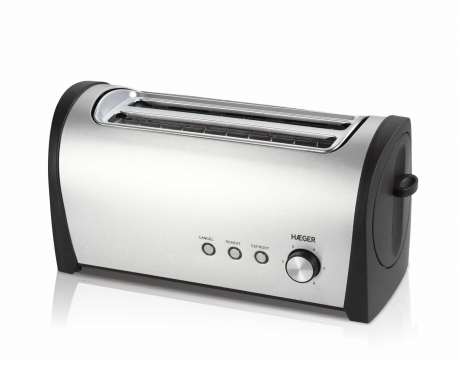 HAEGER TOSTADOR TO14D.010A DESAYUNO PLUS INOX DOBL