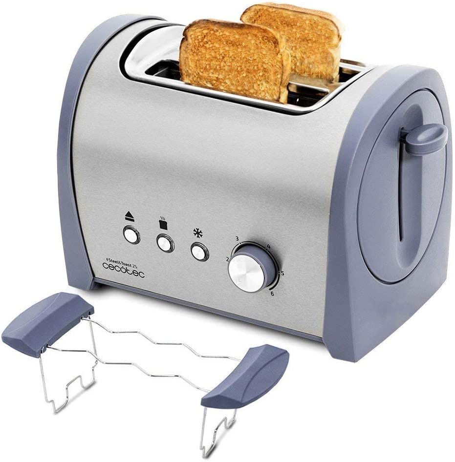 CECOTEC TOSTADOR Steel&Toast 2S 03027