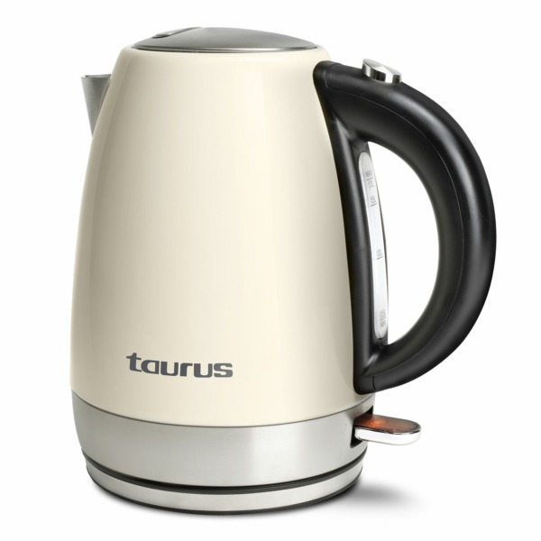 TAURUS HERVIDOR VINTAGE CREMA 2200W 1.7Litros