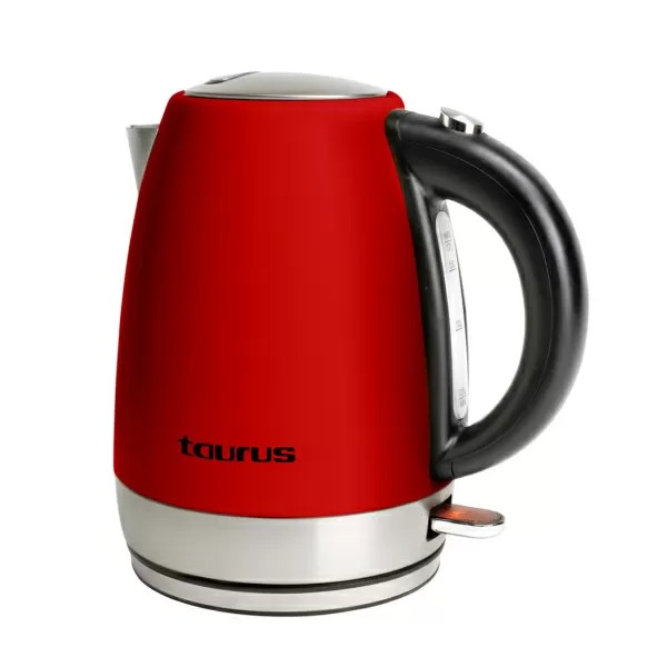 TAURUS HERVIDOR VINTAGE RED 2200W 1.7Litros
