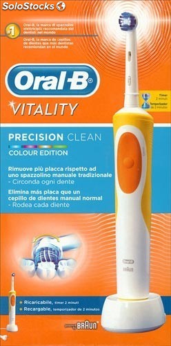 BRAUN CEPILLO DENTAL D12 VITALITY NARANJA PRECIOSO
