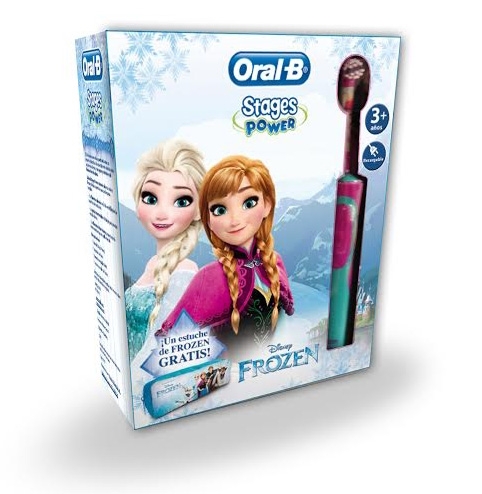 BRAUN CEPILLO DENTAL INFANTIL D12 FROZEN + ESTUCHE
