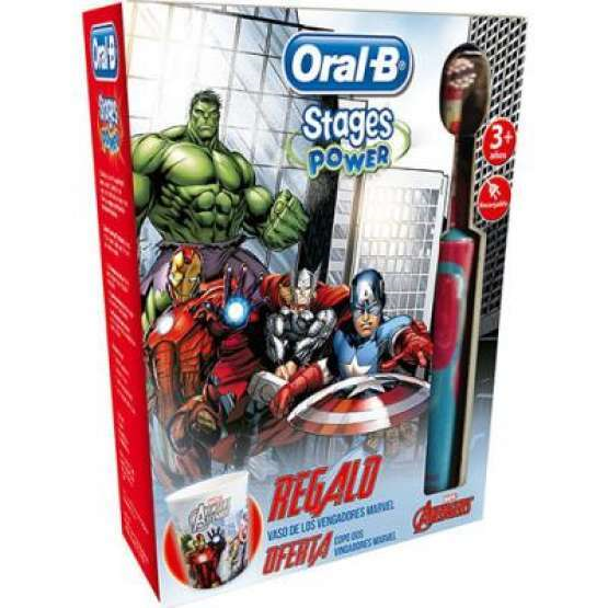 BRAUN CEPILLO DENTAL D12 INFANTIL AVENGER