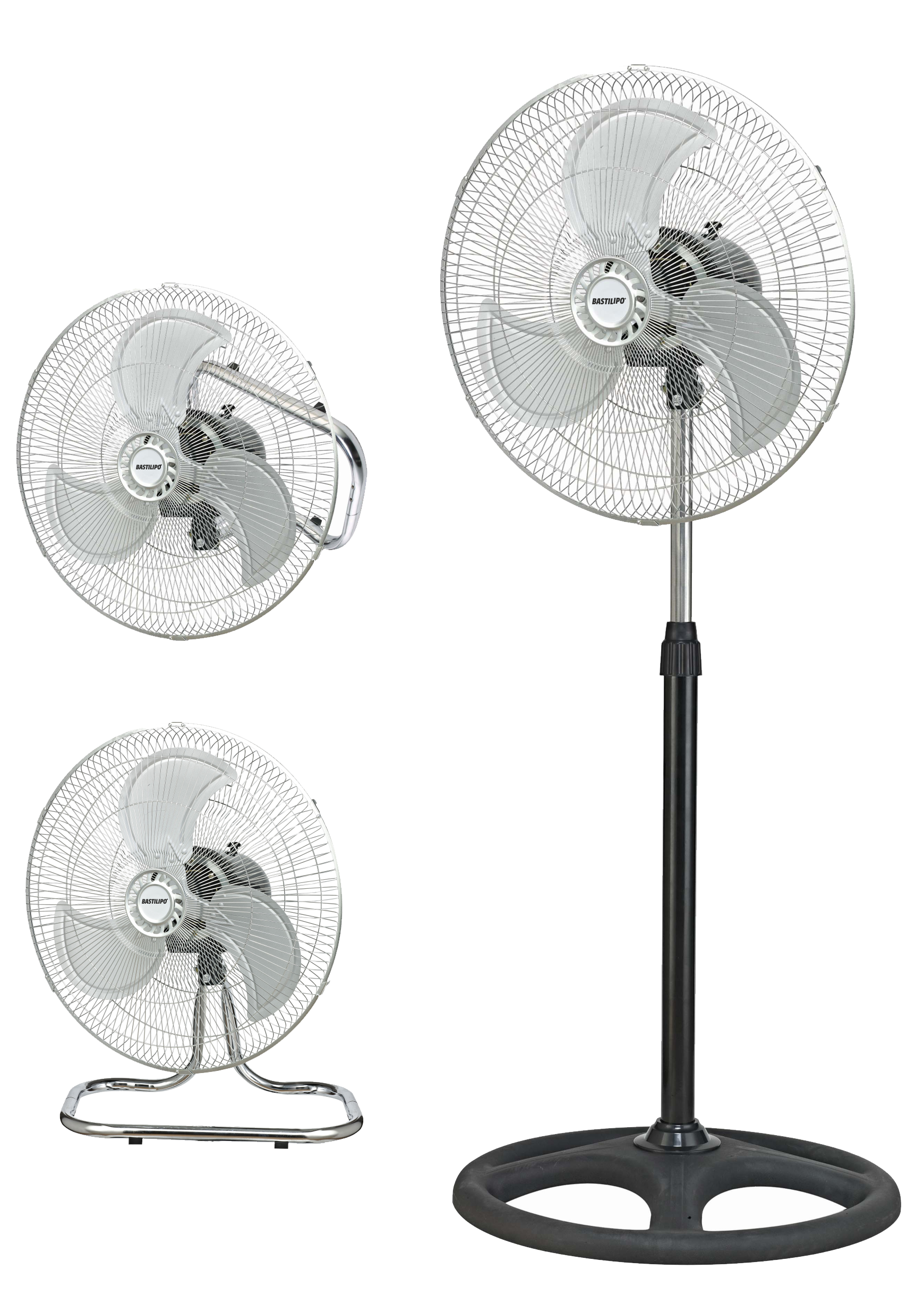 BASTILIPO VENTILADOR SIROCO INDUS.3 EN 1 FAN PIE