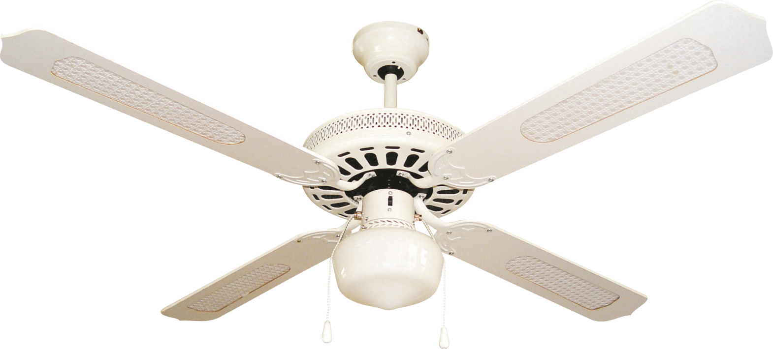 BASTILIPO VENTILADOR TECHO LUZ  AYAMONTE 132CM BLA