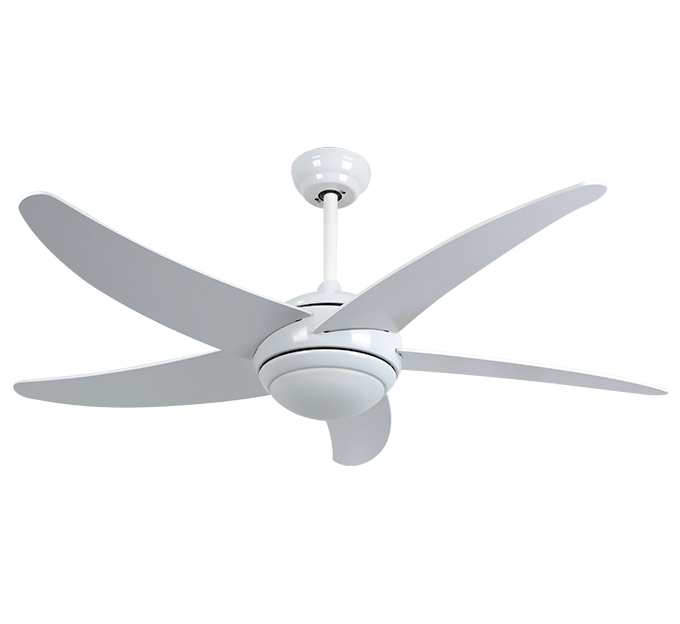 BASTILIPO VENTILADOR TECHO MALIBU BLANCO 132CM LED