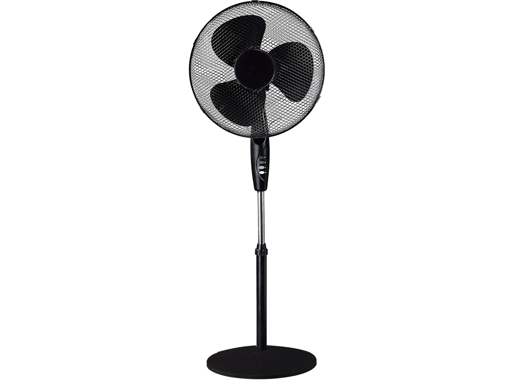 SVAN VENTILADOR SVVE40R PIE REDONDO 50W 3V.NEGRO