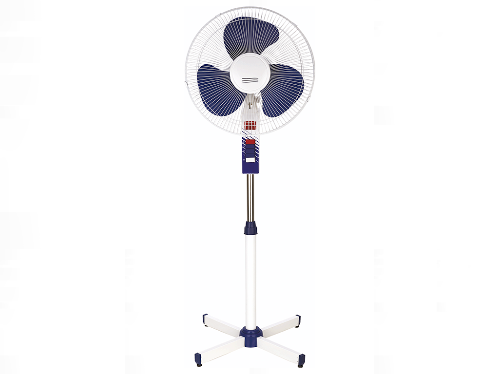 SVAN VENTILADOR SVVE16P4 PIE CRUZ 50W BLANCO