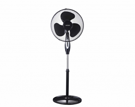 HAEGER VENTILADOR SF-16B.007A PIE 40CM NEGRO REDON