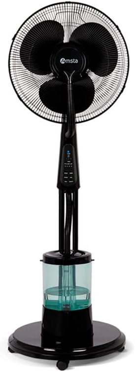 AMSTA VENTILADOR NEBULIZAD AMVEL480KB 40Cm 3Litros