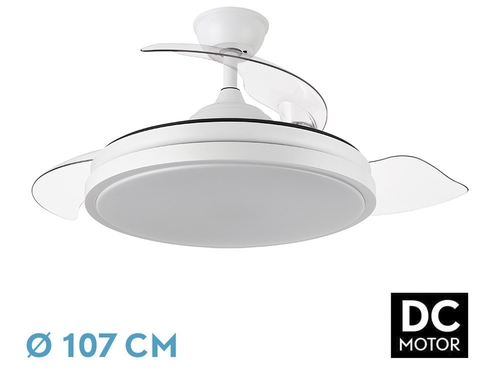 ABRILA VENT.TECHO DC ESCORPION 59W 3ASPAS RETRACT