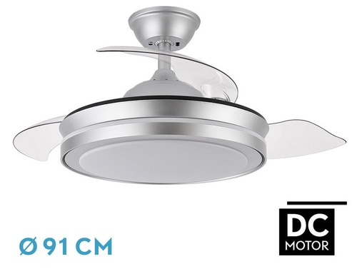 ABRILA VENT.TECHO DC ESPARTA MINI 72W 3ASPAS RETRA