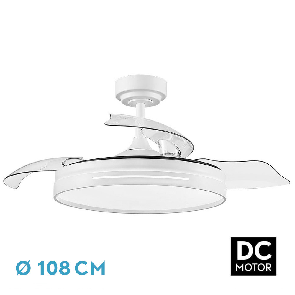 ABRILA VENT TECHO DC MICENAS blanco 108cm 72w