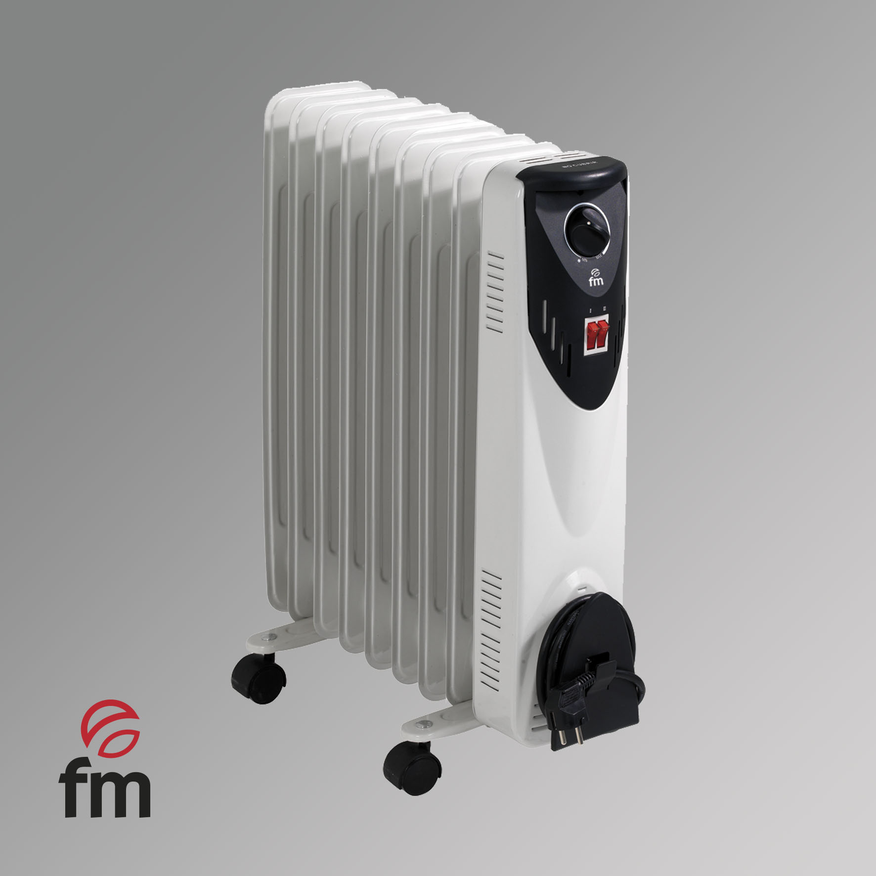 FM RADIADOR DE ACEITE BR20 9ELEMENTOS 2000W
