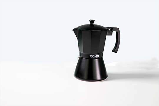ROMO CAFETERA RO-CA12T 12t negro induccion