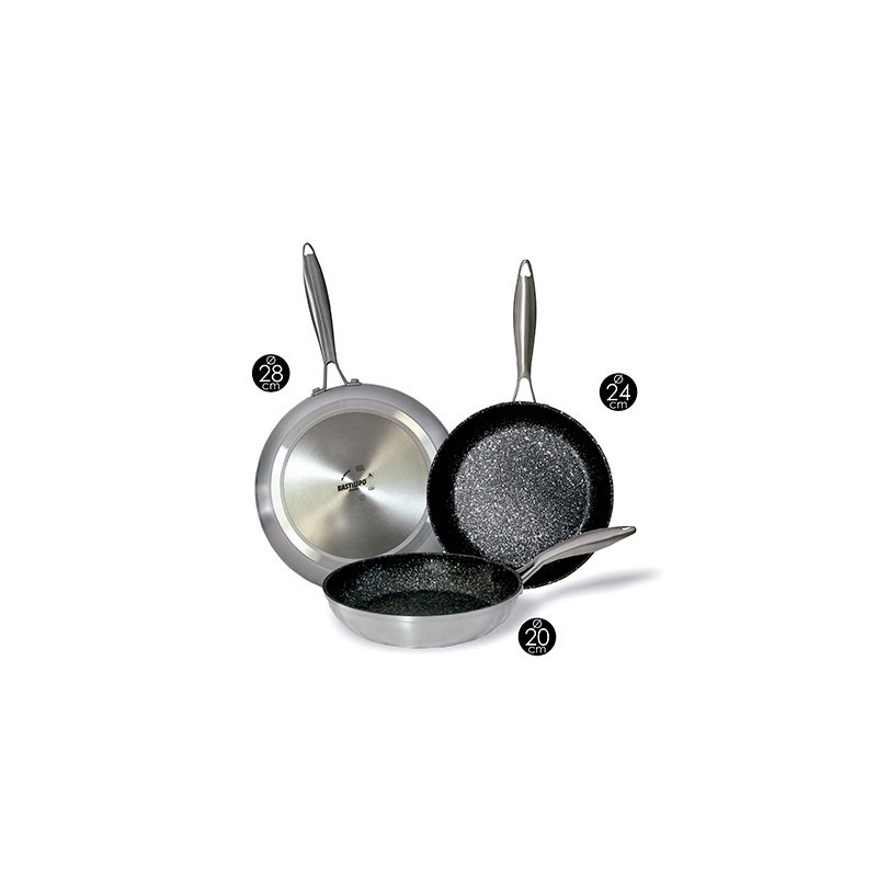 BASTILIPO SARTEN TITANIUM-PRO 28CM