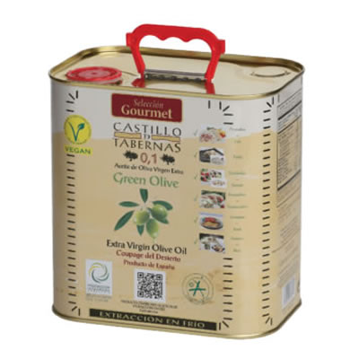 LATA DE ACEITE DE OLIVA VIRGEN 2.5 LITROS